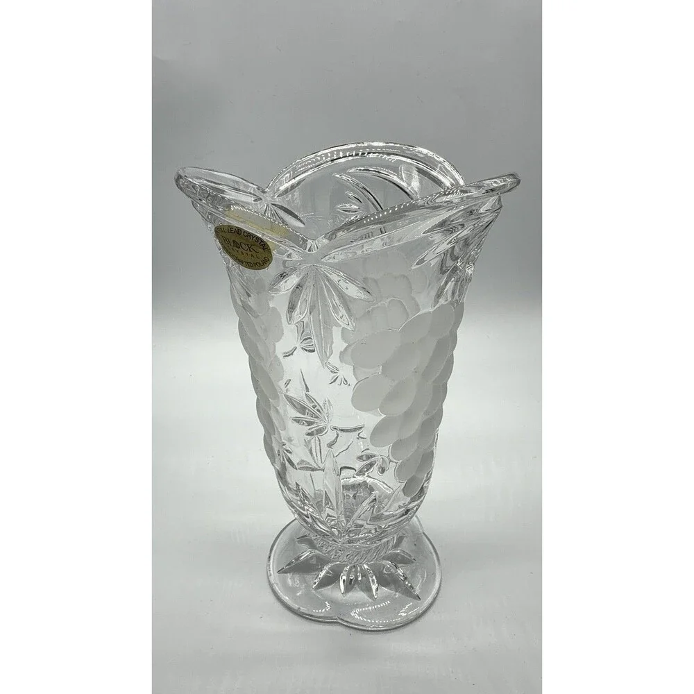 Block Lead Crystal Tuscan Frosted Grapes Savannah 10